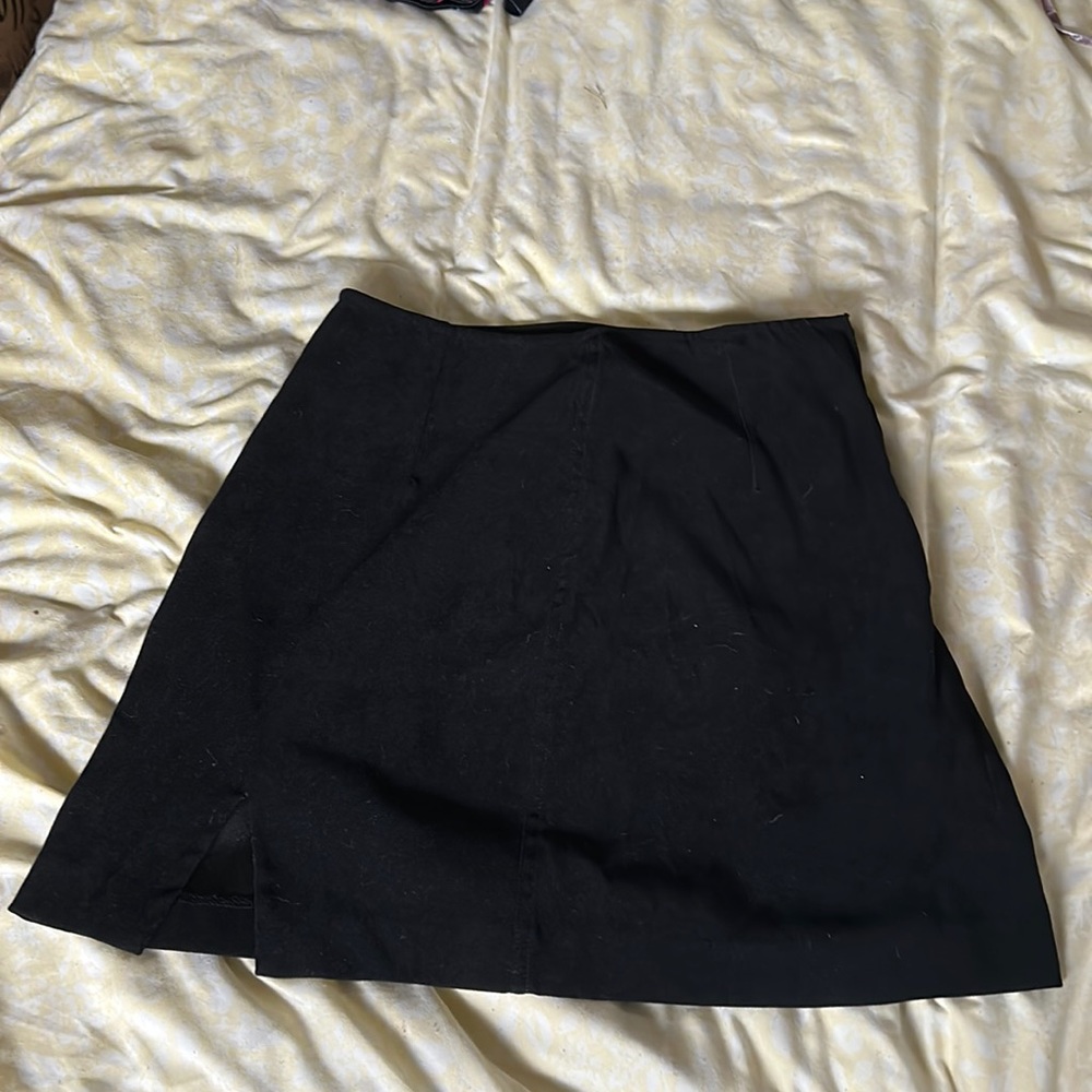 Black formal dress skirt